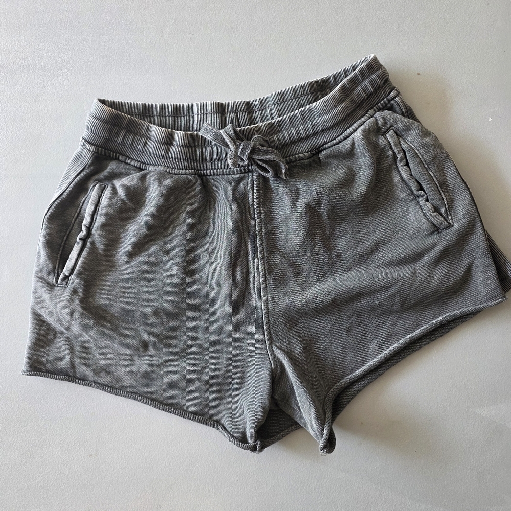 Zara Gray Athletic Shorts Size S Women